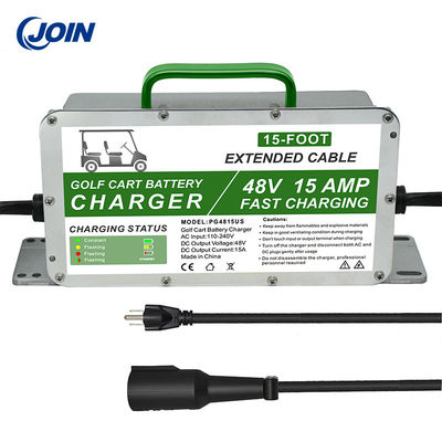 Draagbare van de de Batterijlader 48v 15a van de Golfkar de Batterijlader Aan boord