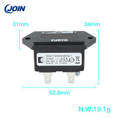 Curtis van de de Batterijindicator van het 48 Voltlithium van de het Golfkar de batterijindicator
