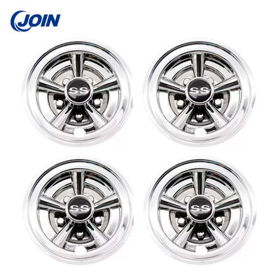8“ SS de Wielen en de Bandenhubkappen Elektrisch Chrome Met fouten van de Golfkar