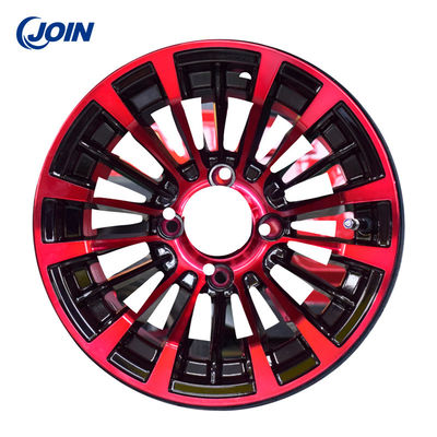 ODM 215/35-12 de Dekking van de het Wielband van de Golfkar met Rode/Zwarte Kleur