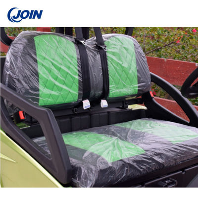 Flip Custom Golf Cart Seat ondersteunde Tweekleurig Golf Seat 4 Passagier