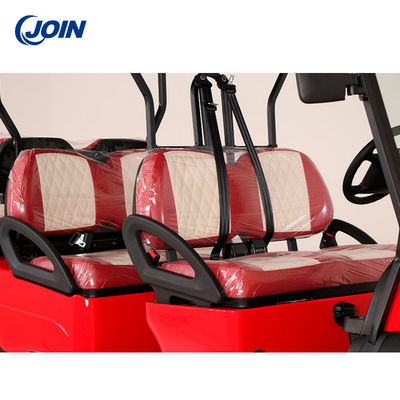 De het Golfkar Seat van de ruitdouane maakt 2 Seater Zwart-witte Kar waterdicht