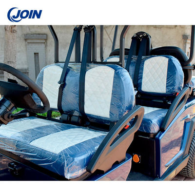 De het Golfkar Seat van de ruitdouane maakt 2 Seater Zwart-witte Kar waterdicht