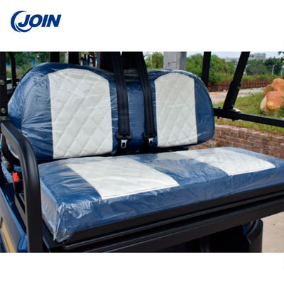 Flip Custom Golf Cart Seat ondersteunde Tweekleurig Golf Seat 4 Passagier