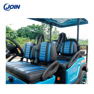 Leer het Met fouten van de het Golfkar van douanegolf 4 Seater met Seat-Kussens